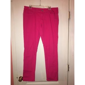 Hot Pink Super Skinny Jeans